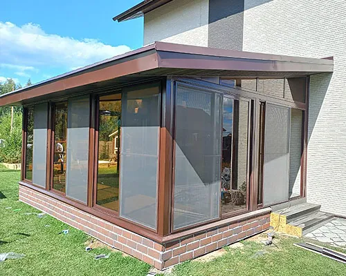 Строительство веранды